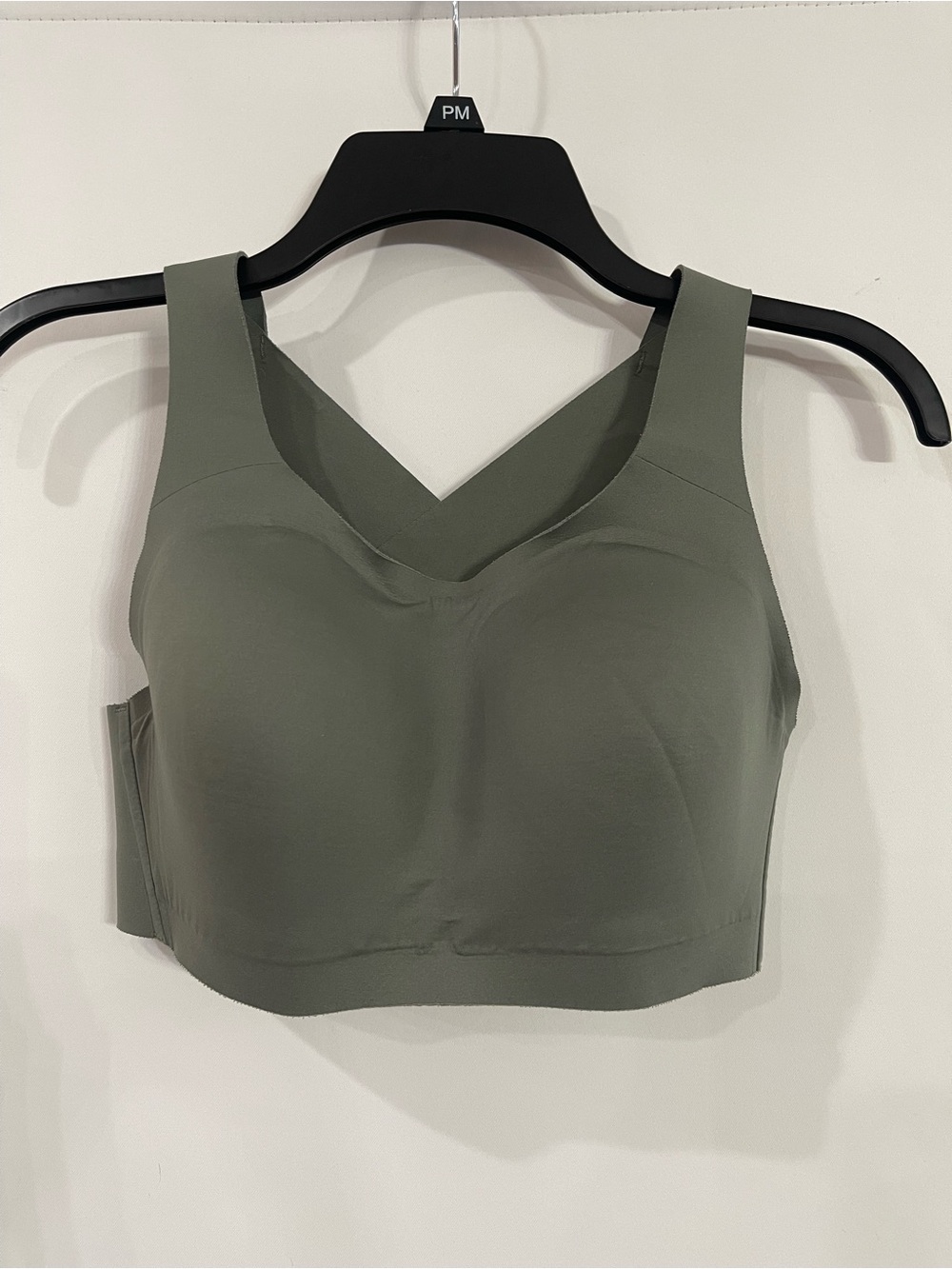 Lululemon Sports Bra 34D green cross back sportsbra